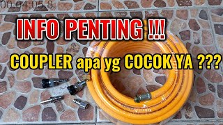 INFO PENTING Coupler Untuk Selang Kompresor