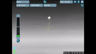 Mistral 3 target interception - IR