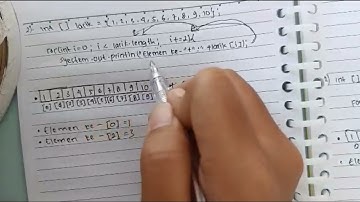 Tugas algoritma 2 looping Array 1 Dimensi