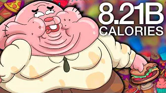 How Much Food Has Richard Watterson Eaten?