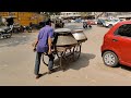 Biryani on Hand Cart | Long Waiting Line for Biryani | Indian Street Food