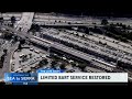 Limited BART service restored after disruptions across Bay Area