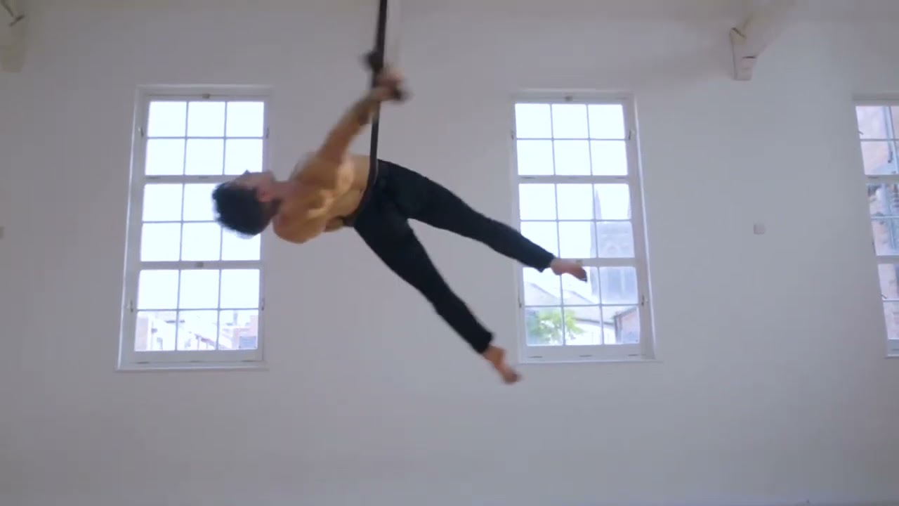 Male Solo Aerial Straps Hire - London - Musicians Inc