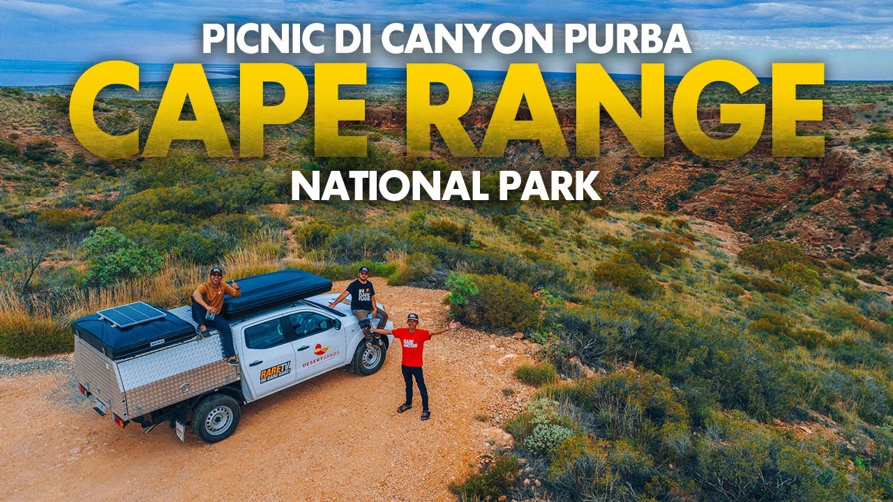 Piknik di canyon purba, Taman Negara Cape Range, Western Australia | EP4 Ningaloo