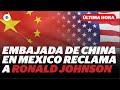 Embajada de China en México reclama a embajador de Estados Unidos | Reporte Indigo
