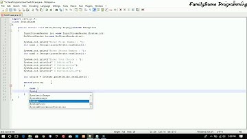 FamilySome Programming- |Switch Case in JAVA/Make Calculator|