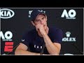 Andy Murray gets emotional announcing his plans to retire | Tennis on ESPN
