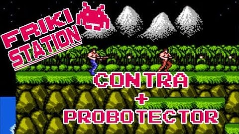 Contra y Probotector (NES) - Historia de los Videojuegos - Gameplay - Friki Station