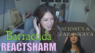 REACTSHARM - Barracuda (cover by Sershen &amp; Zaritskaya feat. Kim and Shturmak)