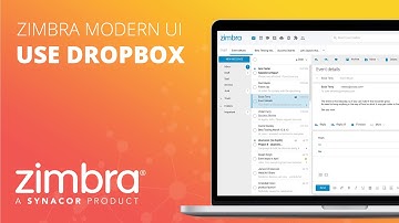 Zimbra Modern UI Demo - Using Dropbox