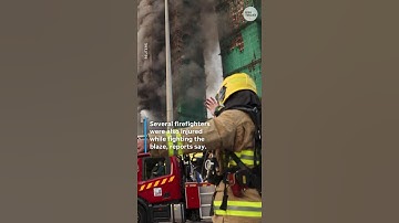 Fire engulfs Hong Kong apartment towers, killing dozens