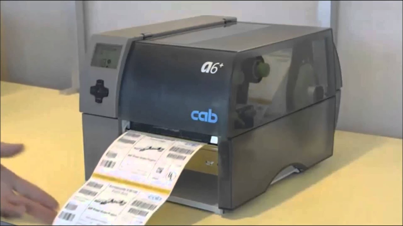cab A6 Thermal Transfer Printer YouTube