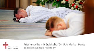 Live: Priesterweihe mit Erzbischof Dr. Udo Markus Bentz