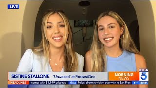 Sistine & Sophia Stallone On Their Star Studded Guests For Their New Podcast Unwaxed