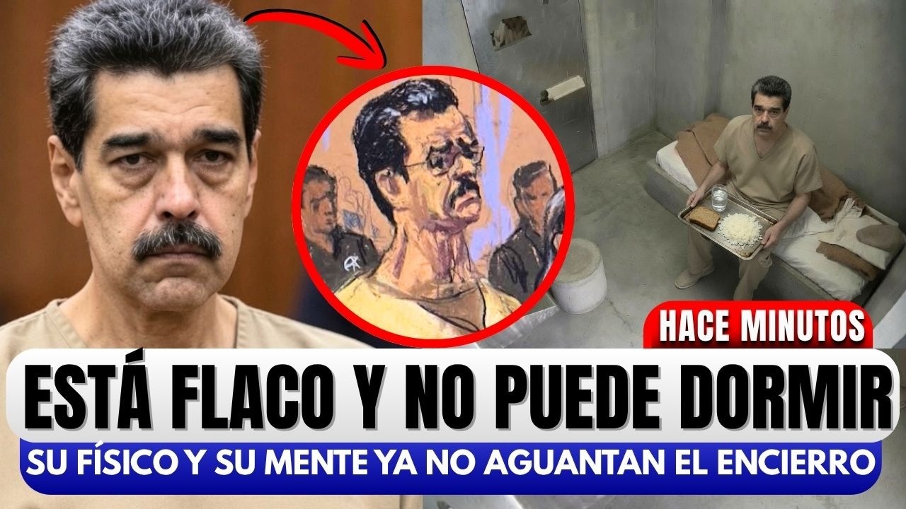 La Nueva Vida de Nicolás Maduro en la Cárcel: Aislado, Más Delgado y Sin Privilegios
