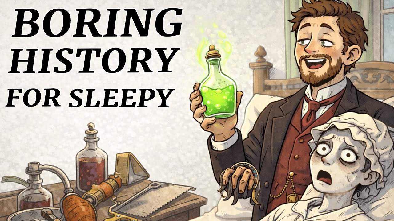Boring History For Sleep | What It Was Like to Be Sick in Victorian England...
