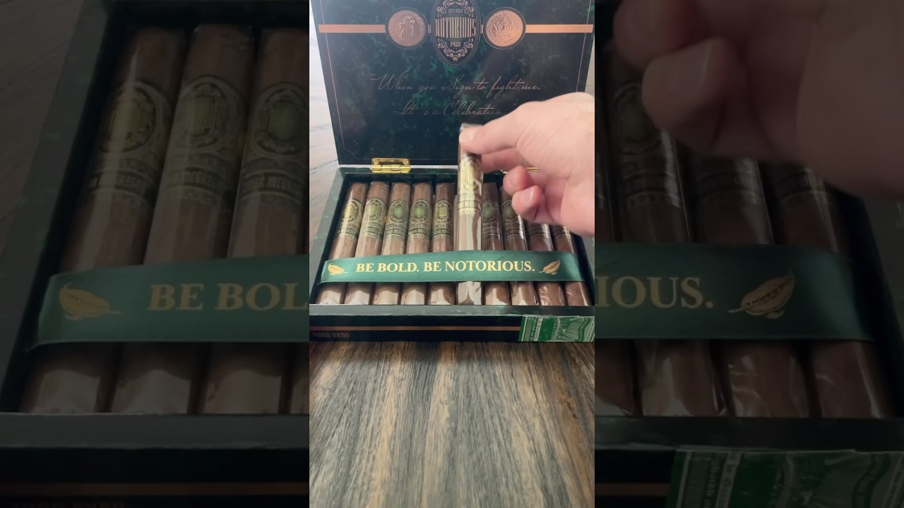 Только что поступили в продажу известные сигары.