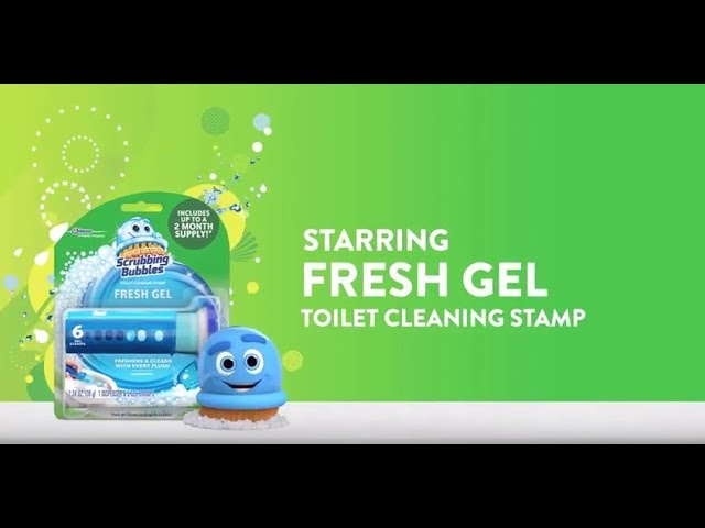 How To Use Fresh Brush®  Scrubbing Bubbles® 