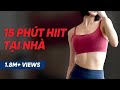 15 phút HIIT siêu đốt mỡ tại nhà | Đốt mỡ toàn thân hiệu quả | iammaitrang #stayhome #withme