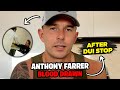 Anthony Farrer gets his blood drawn after DUI. Guy scammed innocent victims out of $5m in Ponzi.