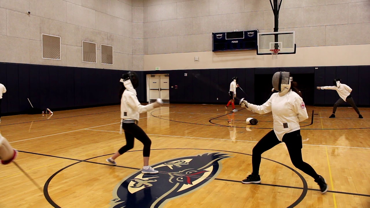 Fencing bout 6 YouTube