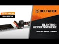 Deltafox elektro heckenschere dgeht 6860 3d