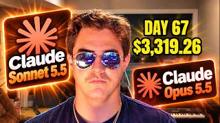 Full SONNET 5.5 IS AMAZING - Vibe Coding Until I Can Move Out of My Mom's Basement - Day 67 - $3319.25 Guide