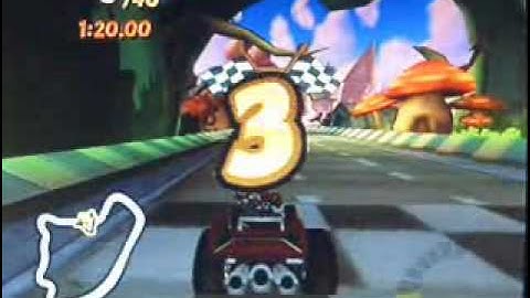 Crash Tag Team Racing Part 10 Driving As A Ninja