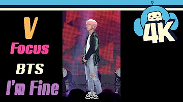 [4K & Focus Cam] BTS - I'm Fine (V Focus)  @Show! Music Core 20180908
