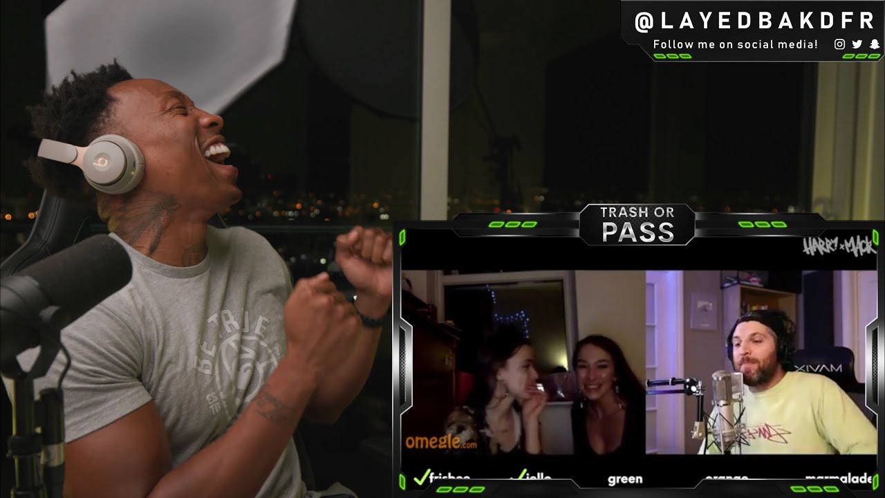 TRASH or PASS! Harry Mack (IT'S A PARTY ON OMEGLE - Omegle Bars 30 [REACTION!!!]