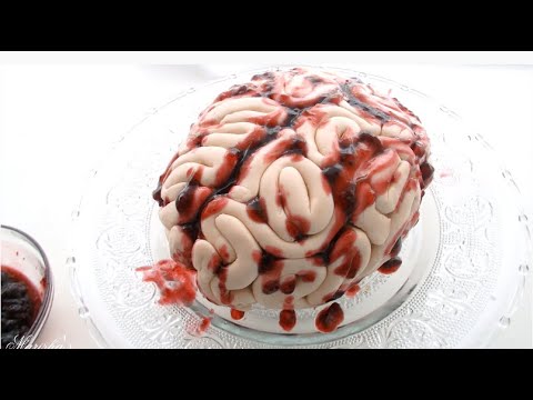 Bloody Brain Cake | Scaredy Cakes
