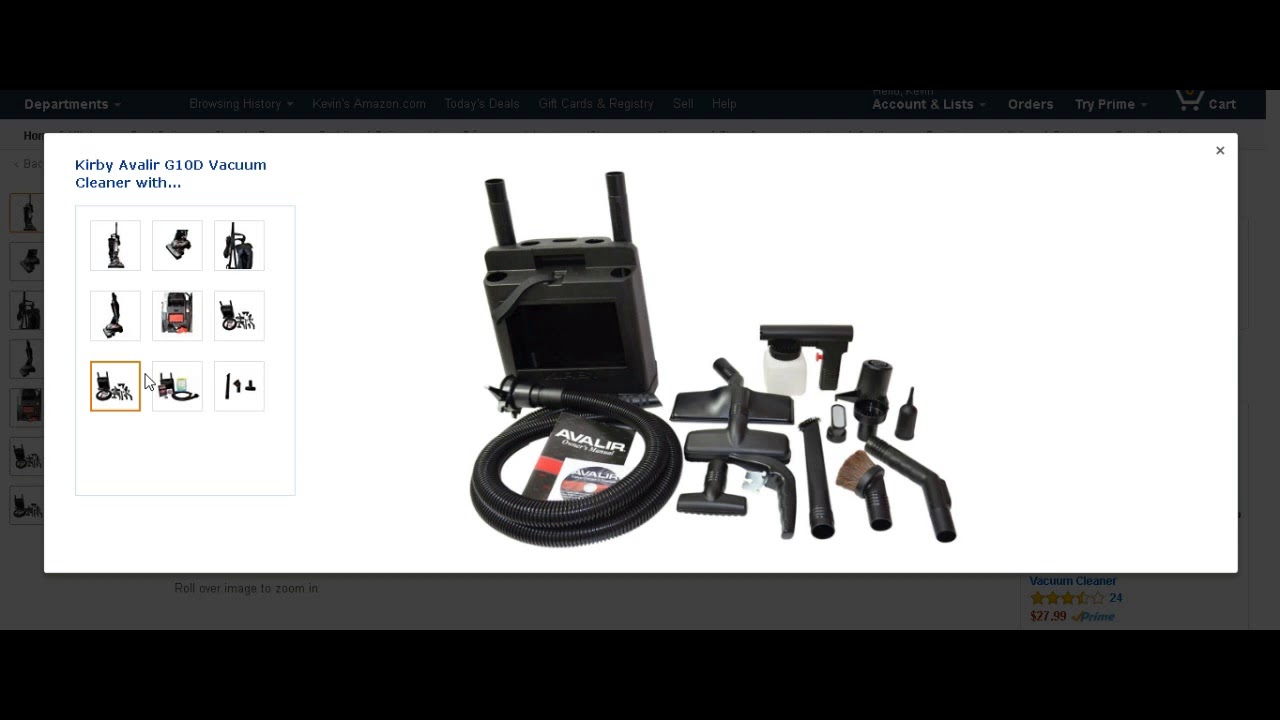 Kirby Avalir G10D Vacuum Cleaner Review NEW YouTube