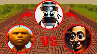 TUNG TUNG SAHUR vs SCP-096 vs SONIC TAPES | Garry’s Mod Epic Battle