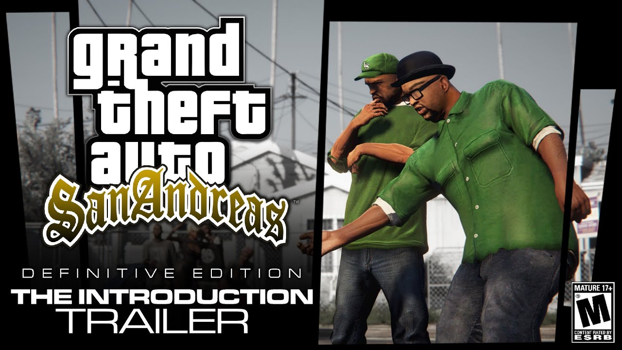 GTA SA Definitive Edition  The Introduction Trailer  YouTube