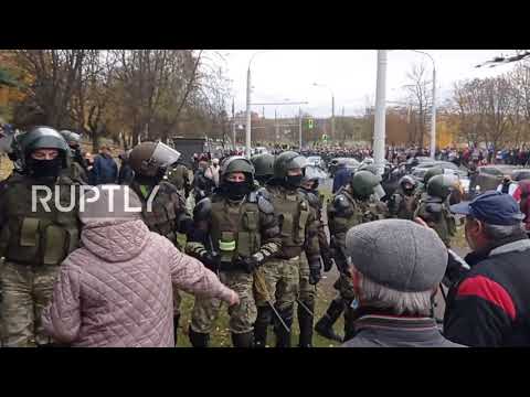 Video: More Than 10 People Were Detained In Minsk During The "March Of Pensioners"