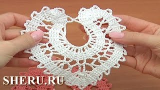 How to Crochet Brugge Heart Урок 8 часть 2 из 2 Сердце в технике брюггского кружева How to Crochet Brugge Heart Урок 8 часть 2 из 2 Сердце в технике брюггского кружева