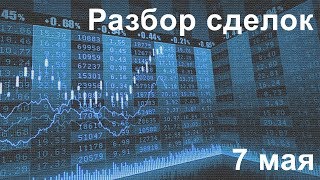 Разбор сделок 7 мая. Подготовка и обучение трейдеров. Пн. и Чт. в 13:00 МСК Разбор сделок 7 мая. Подготовка и обучение трейдеров. Пн. и Чт. в 13:00 МСК