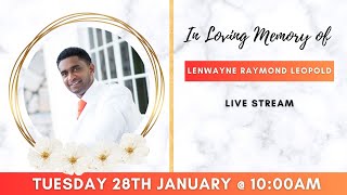 Celebrating the life of Lenwayne Raymond Leopold.