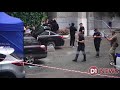 В Днепре на улице Литейной взорвался автомобиль с человеком внутри