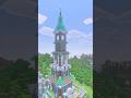 Copper Gradient Tower Timelapse in Minecraft: Survival! #minecraftshorts #bedrock #minecraft #shorts