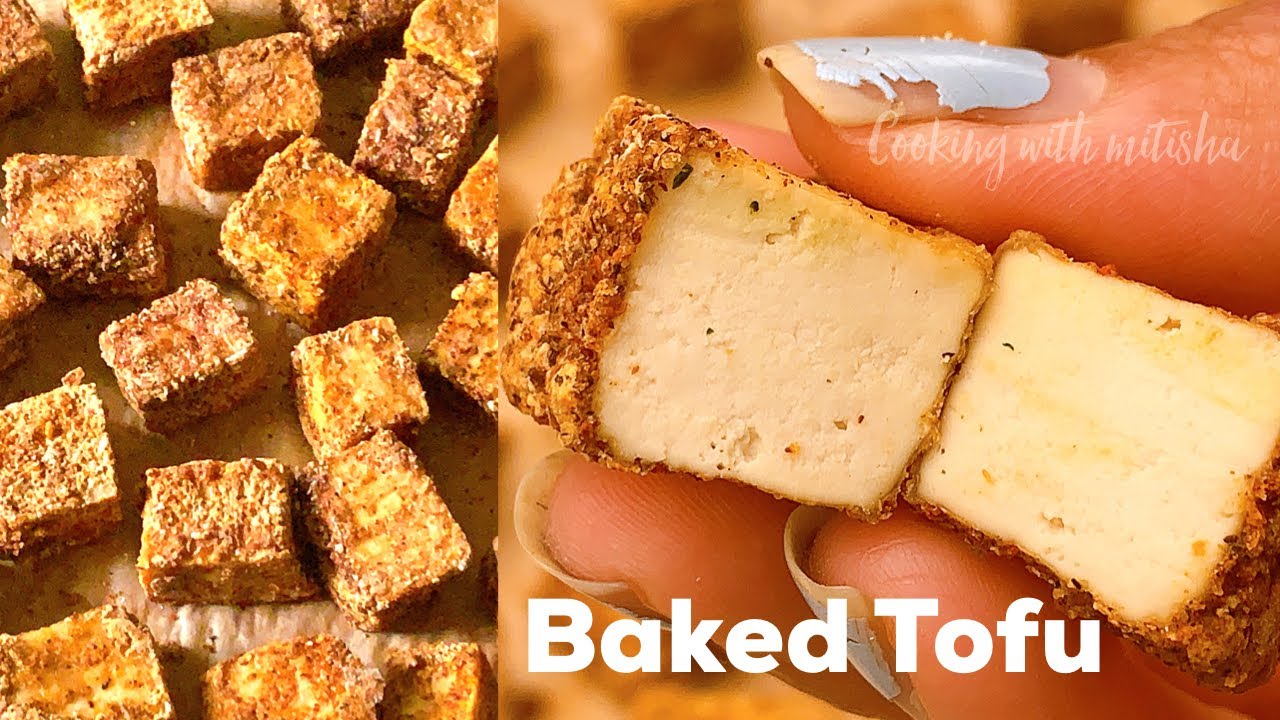 The Best Crispy Baked Tofu