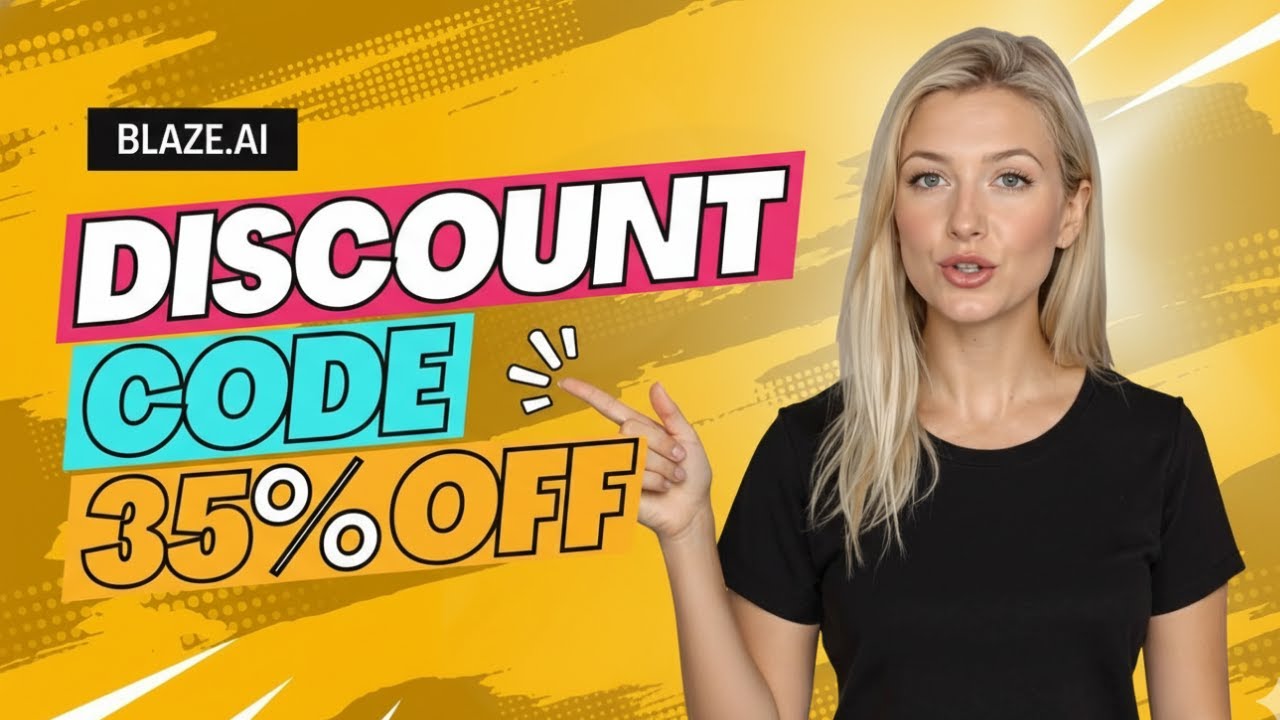 Blaze Bonus Code Blaze AI Promo Code 2025 - VERIFIED 30% OFF Content Creator! - YouTube