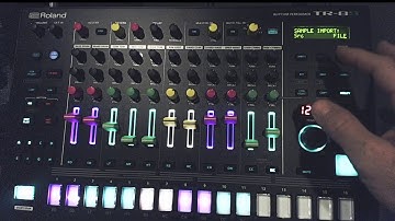 Roland TR-8S Tutorial: Firmware Update 1.10 Features - Step Loop & Import Preview