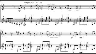 Adrienne Albert - La Tango Nuevo For Soprano Saxophone And Guitar 2006 Score-Video