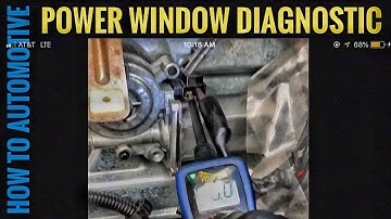 How to Test a Power Window Motor with a Power Probe 2