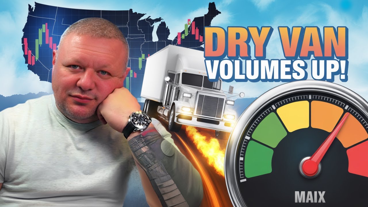 Dry Van Volumes UP! Trucking Market Comeback 2025 | Volumes Up and Rates are Next!
