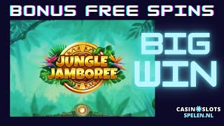 Jungle Jamboree | bonus free spins (BIG WIN!) screenshot 5