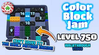 Color Block Jam - Level 750 Walkthrough Solution