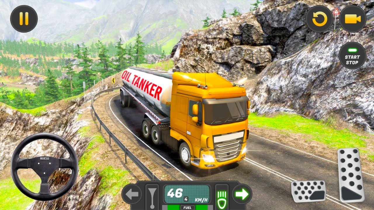 US Offroad Oil Tanker Truck Simulator #3 - Android Gameplay HD 2022