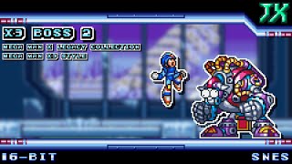 [16-Bit;SNES]X3 BOSS 2 - Mega Man X Legacy Collection【MMX3 Style】(Commission)